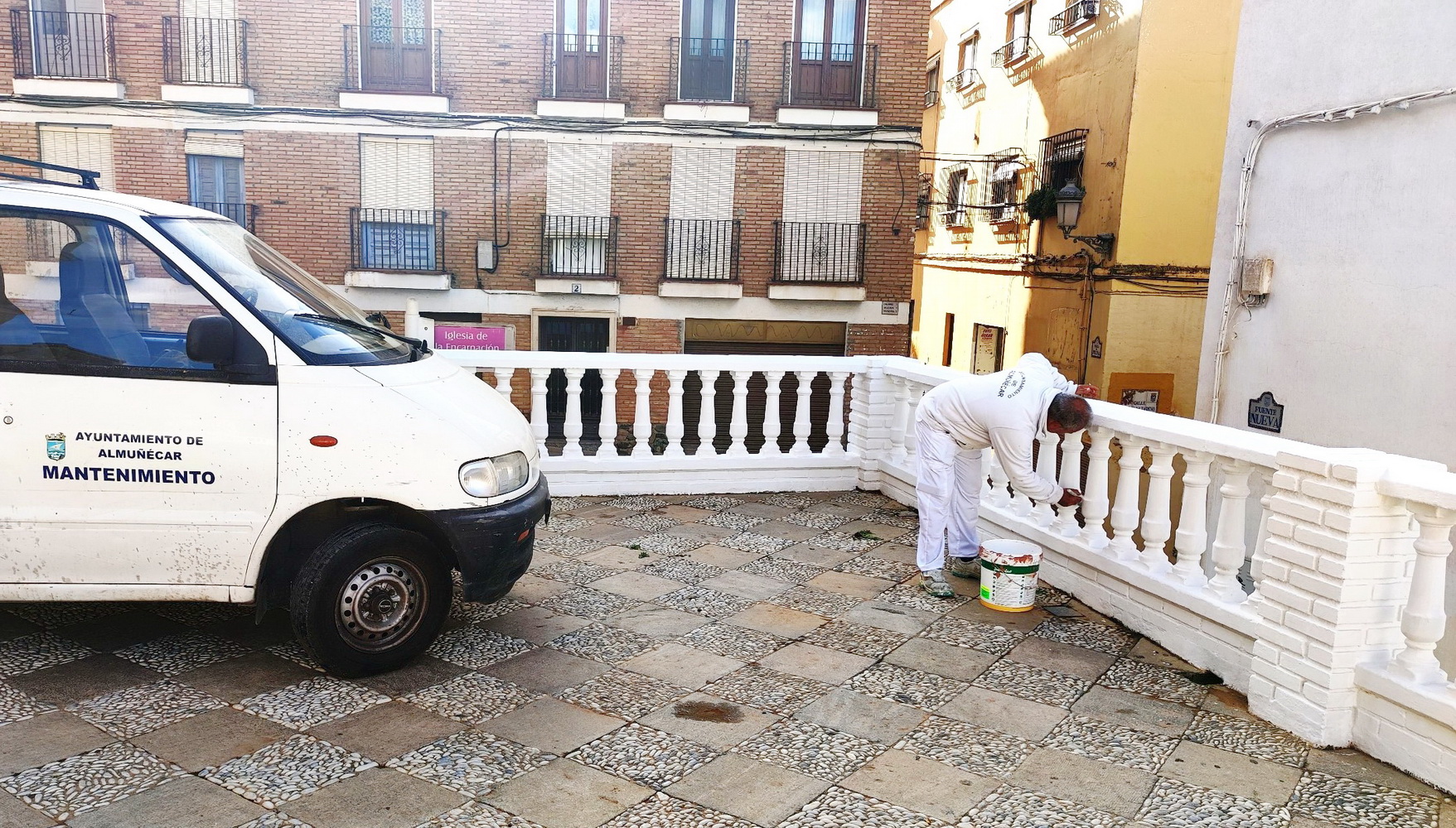 Almucar se pone a punto para la celebracin de la Semana Santa 